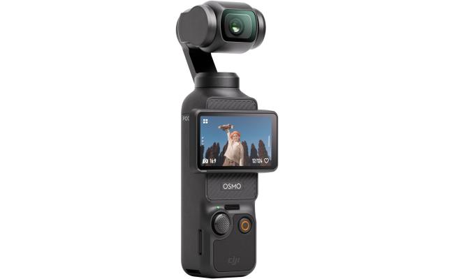 DJI Osmo Pocket 3 Creator Combo, 1" CMOS Sensor, 20mm Lens, Create Captivating Vlogs with Active Track 6.0, Including DJI Mic 2 Transmitter, Battery Handle, Osmo Mini Tripod, Black